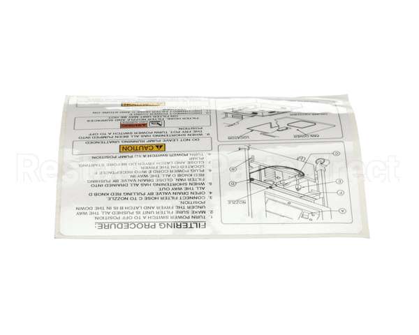 35793 Henny Penny Label-Filter System