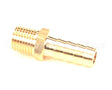 359-00010 Grindmaster Cecilware 1/4Npt X 3/8 Hose Barb Lead Fr