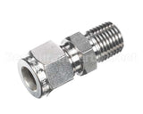 359-00233 Grindmaster Cecilware Adapter 3/8"Comp X 1/4"Mpt Ss