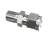 359-00233 Grindmaster Cecilware Adapter 3/8"Comp X 1/4"Mpt Ss