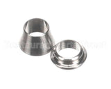 359-00236 Grindmaster Cecilware Adapter 3/16" Comp X 1/8" Mpt Ss Drilled