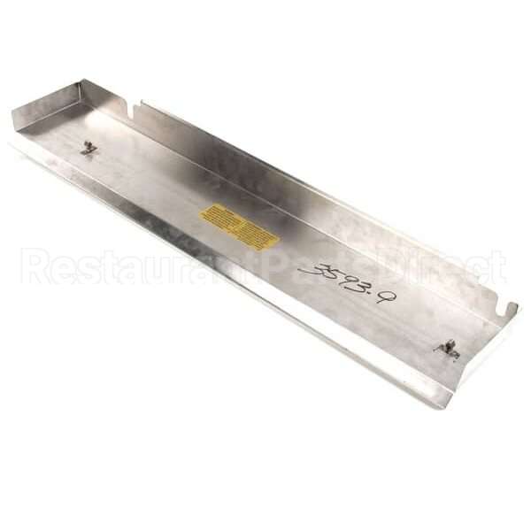 3593-9 Compatible Montague Firebox Panel S/S--Vert Door T