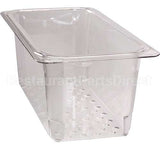 35CLRCW-135 Compatible Cambro Colander Food Pan 1/3X5 Clear