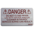 36099 Compatible Henny Penny Label - Danger
