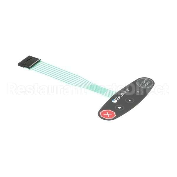 36231.0002 Compatible Bunn Switch, Memb Prgm W/Stop-Mocha Canada&