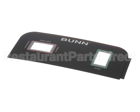 36590.0002 Bunn Decal, Cont Panel W/Sweetner