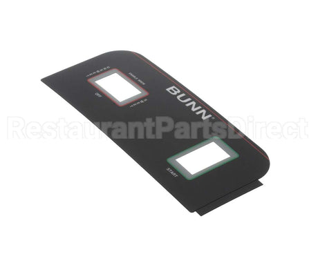 36590.0002 Bunn Decal, Cont Panel W/Sweetner