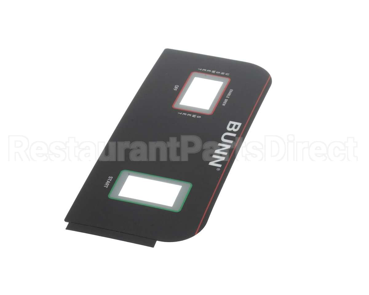 36590.0002 Bunn Decal, Cont Panel W/Sweetner