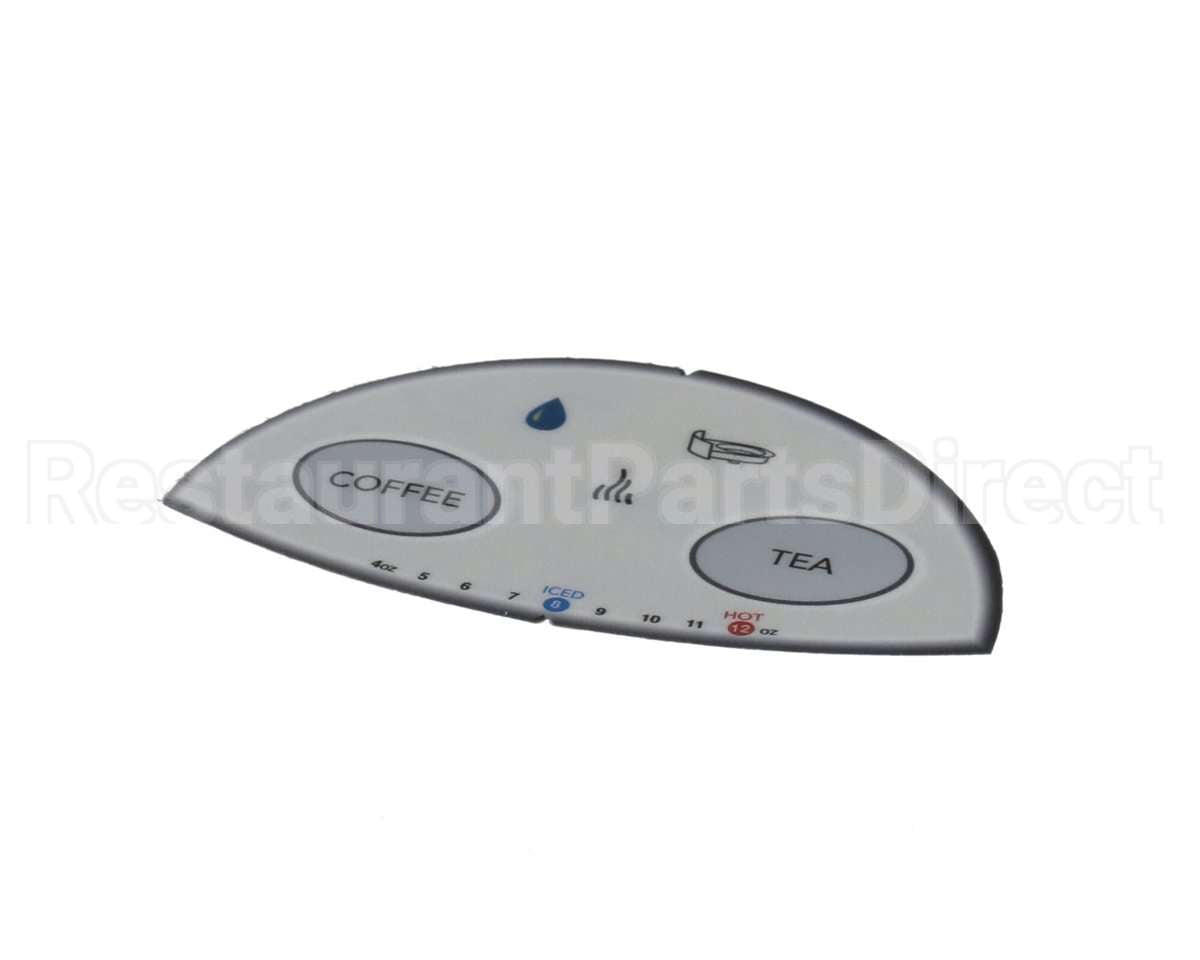 36891.0102 Bunn Decal, Control Panel Mca Am (Taco Bell)