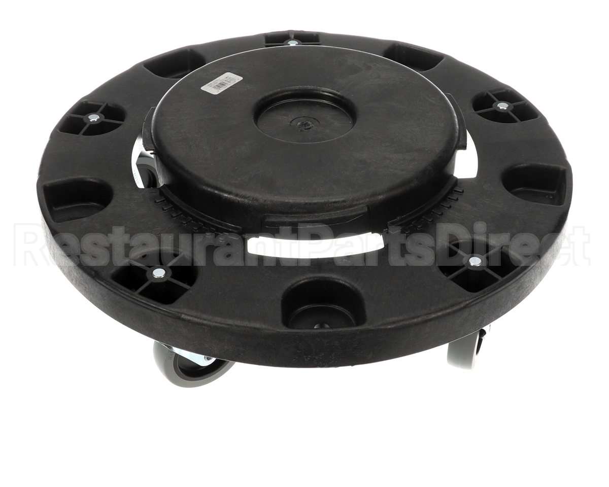 3691103 Carlisle Bronco Black Standard Round Container Do