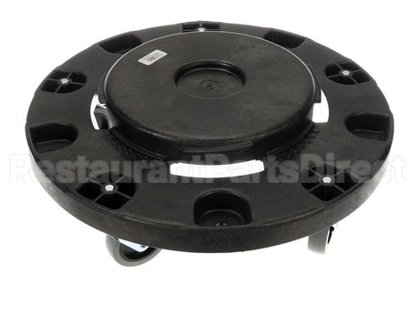 3691103 Carlisle Bronco Black Standard Round Container Do