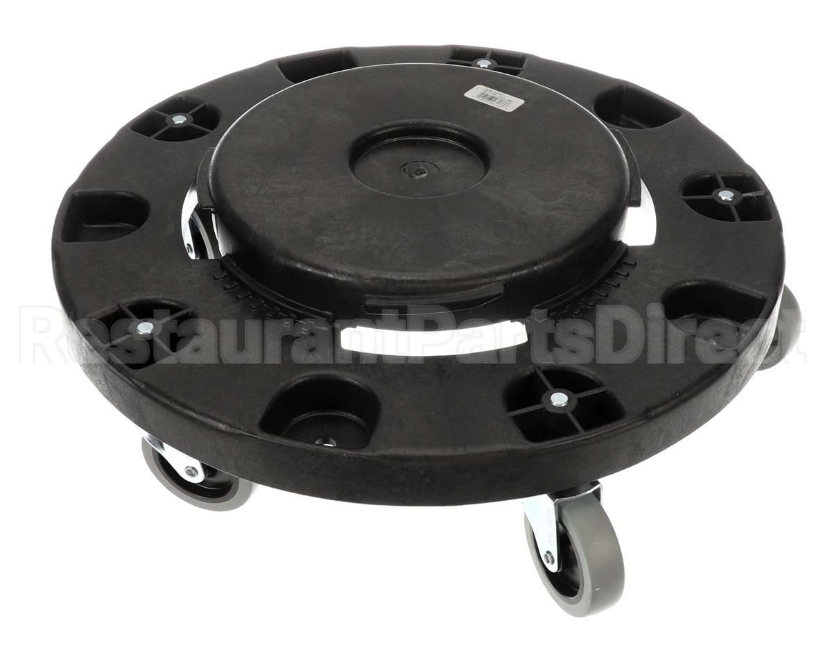 3691103 Carlisle Bronco Black Standard Round Container Do