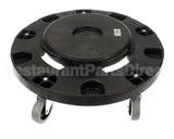 3691103 Carlisle Bronco Black Standard Round Container Do