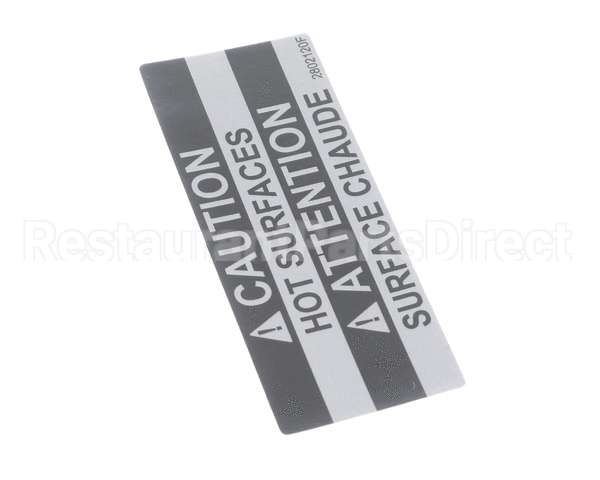 369668 Lincoln Label Caution Hot