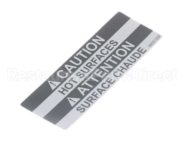 369668 Lincoln Label Caution Hot