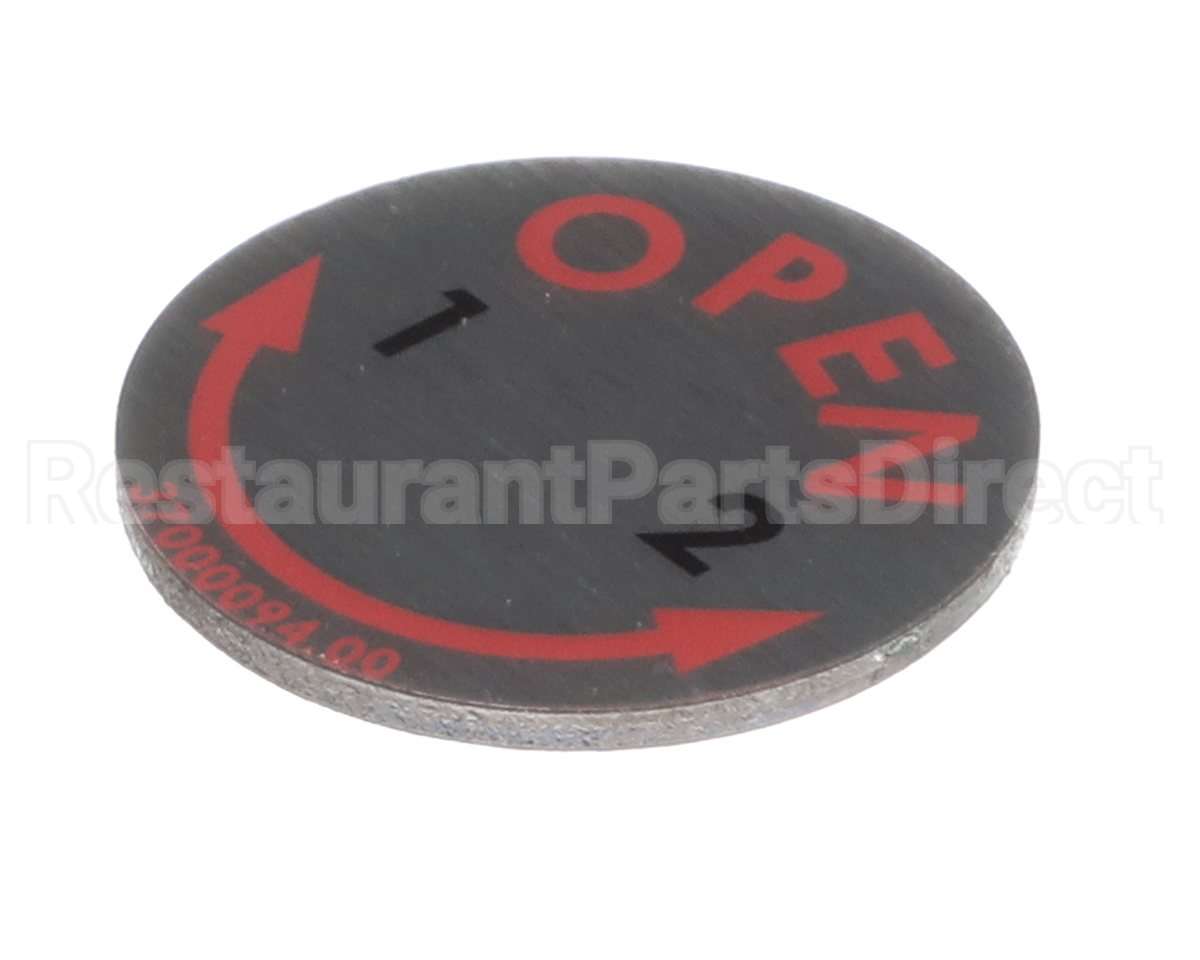 37000094 Blodgett Cap,Door Handle Steel Look