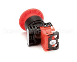 3700014 Ayr King Safety Off Button Red