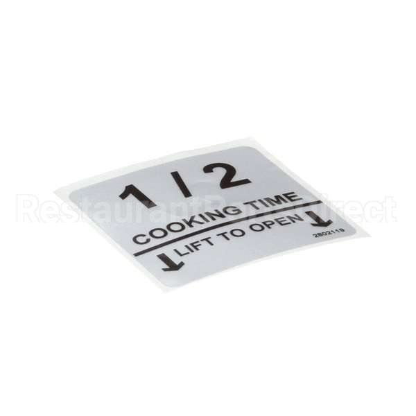 370032 Compatible Lincoln Label 1/2 Cooktime