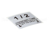 370032 Lincoln Label 1/2 Cooktime