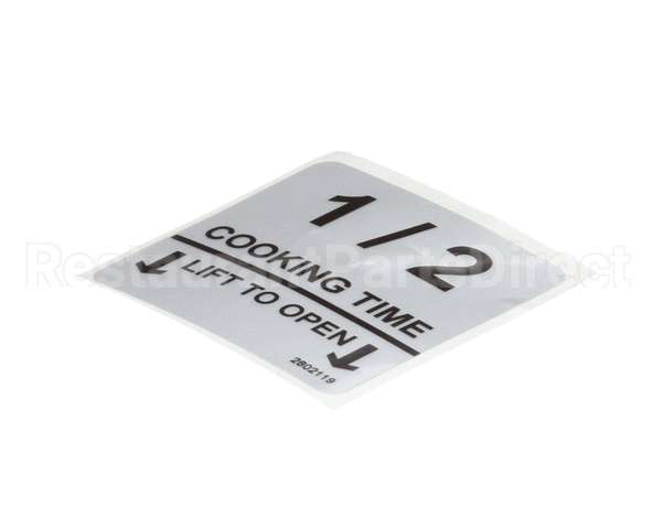 370032 Lincoln Label 1/2 Cooktime