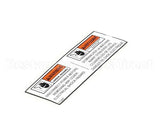 37528 Henny Penny Label - Bi-Ling Disc. Power
