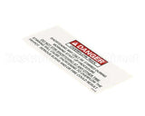 37933 Henny Penny Label-Danger Stirring