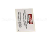 37934 Henny Penny Label - Danger Shortening