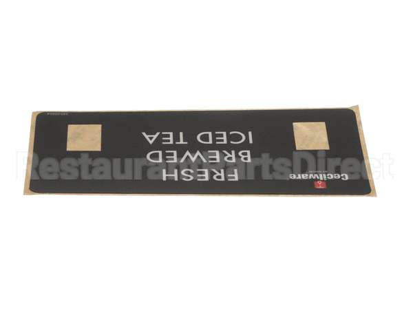 380-00064 Grindmaster Cecilware Label, Iced Tea - Ltb/Tb3