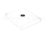 3802L-13 Vollrath Lid, Full Size Straw Boss Clr