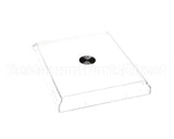 3802L-13 Vollrath Lid, Full Size Straw Boss Clr