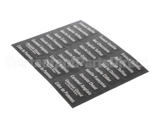 38749.7000 Bunn Flavor Decals Imix Eng/Fre