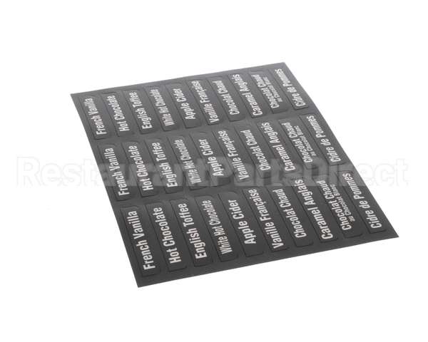 38749.7000 Bunn Flavor Decals Imix Eng/Fre