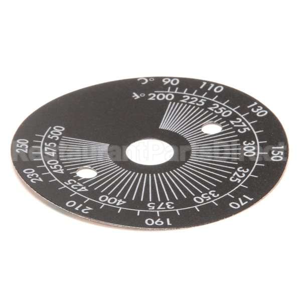 38987 Compatible Blodgett Decal, Thermostat Round