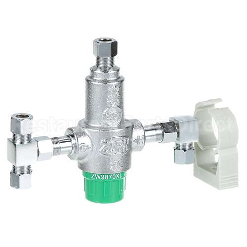 38ZW3870XLT4P Compatible Zurn Valve, Mixing, Lead Free, 3/8"
