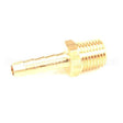 39250 Compatible Blodgett Fitting, 1/4 Barb X 1/4 Npt Bra
