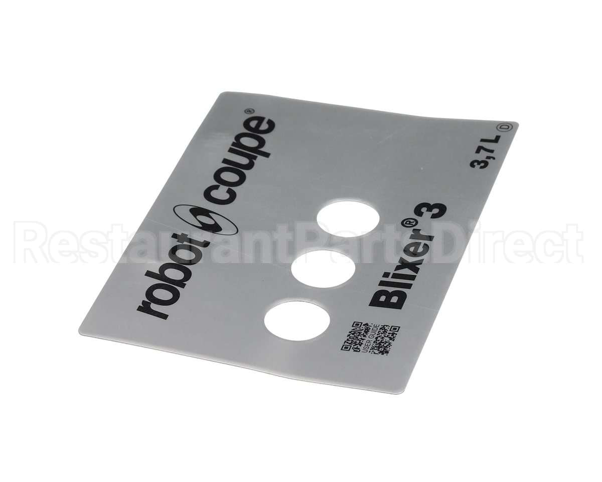39784 Robot Coupe Front Plate Assembly Blixer3D