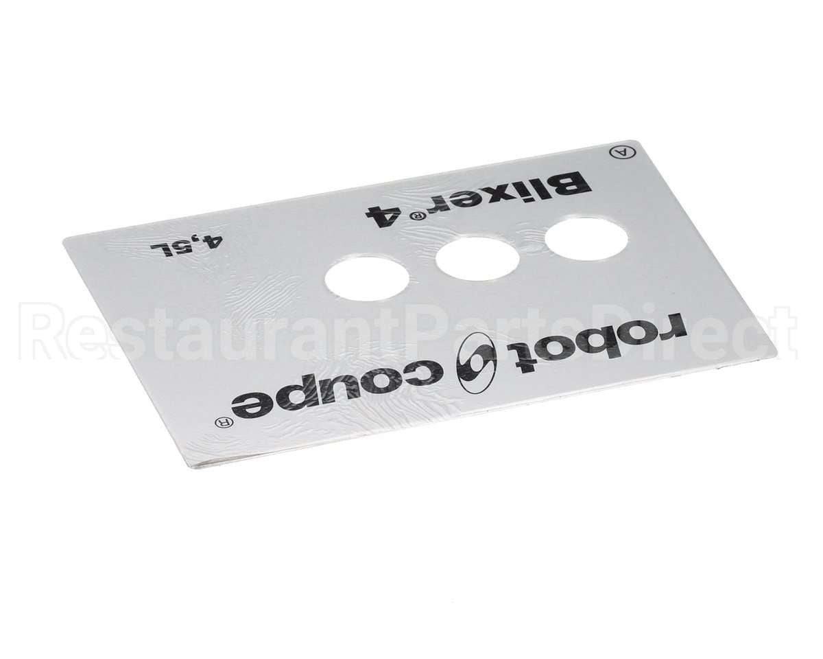 39809 Robot Coupe Front Plate Assembly