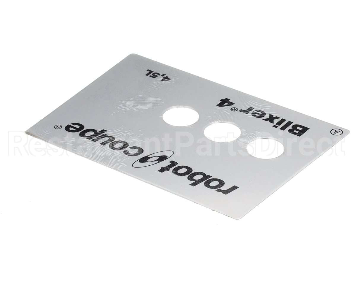 39809 Robot Coupe Front Plate Assembly