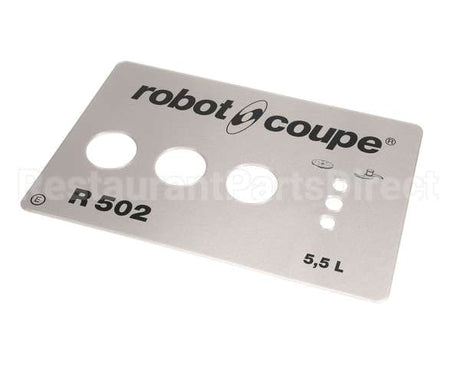 39818 Robot Coupe Front Plate Assembly R502E