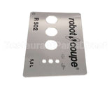 39818 Robot Coupe Front Plate Assembly R502E