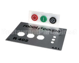 39984 Robot Coupe Control Panel Assembly-R402A