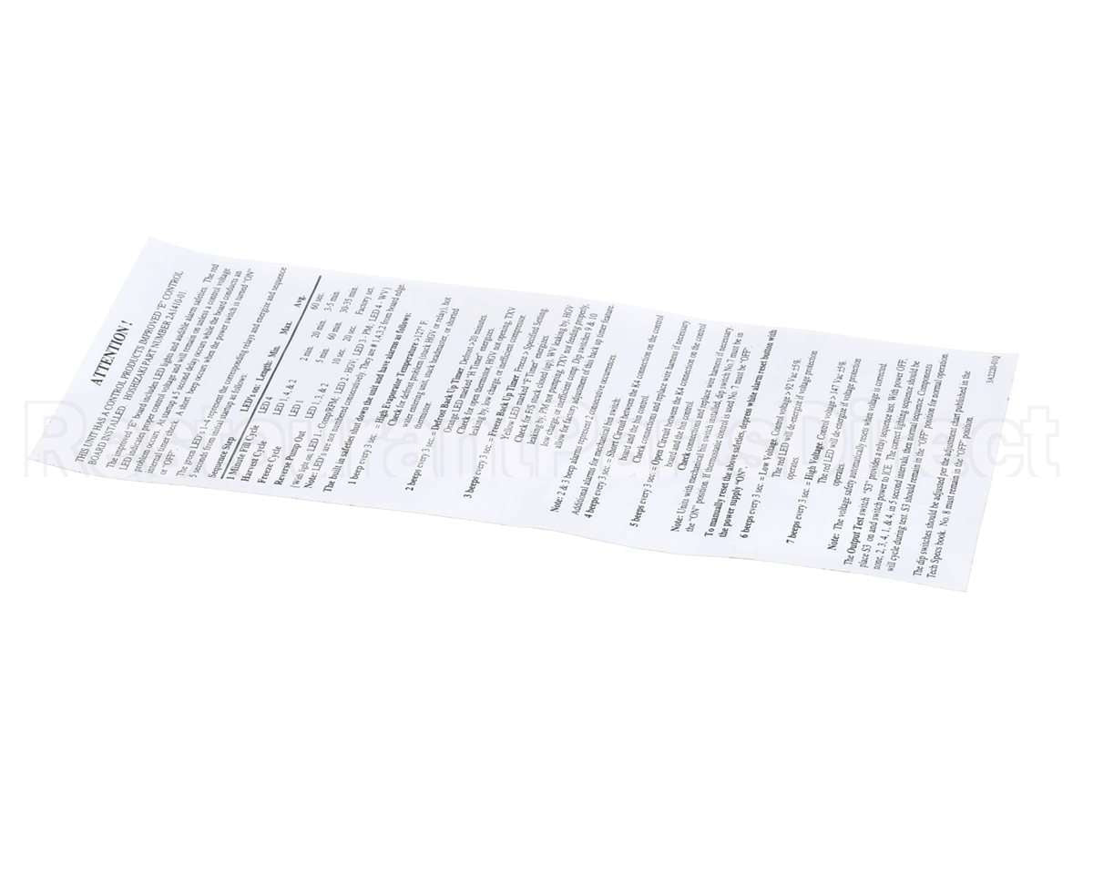 3A2220-01 Hoshizaki Label-Control Board