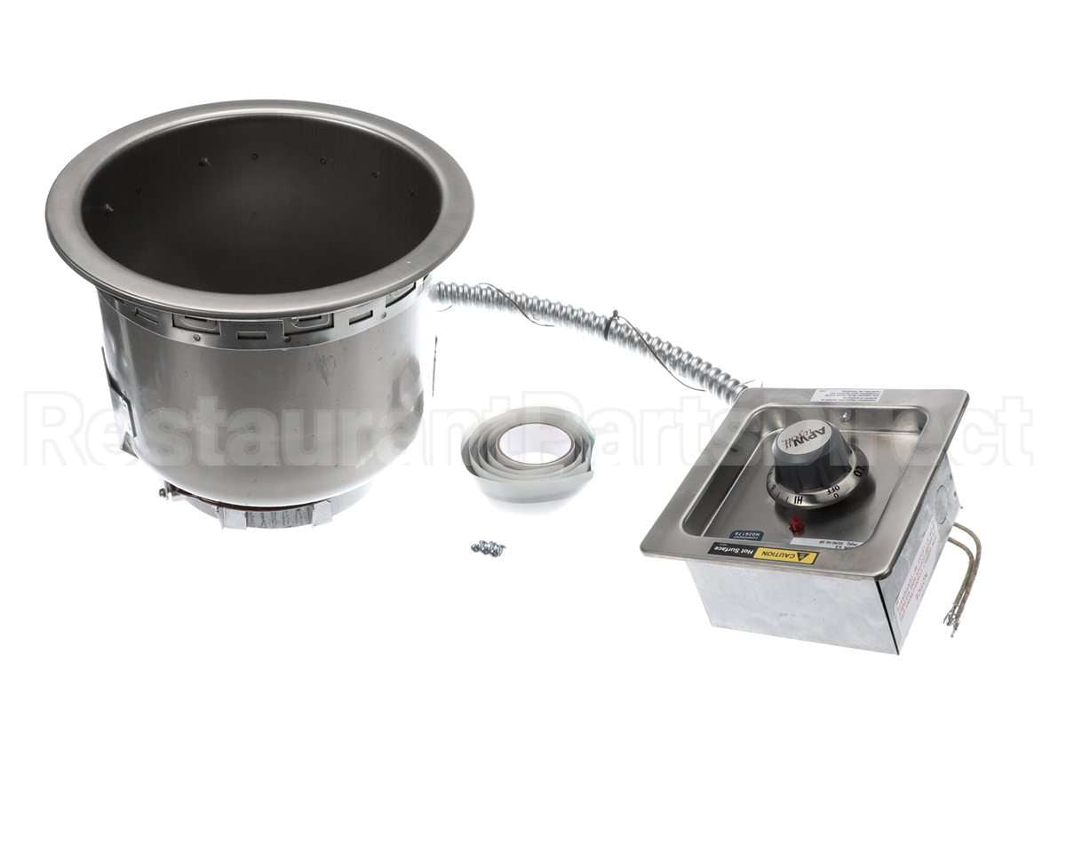 3P-SM507DULS120 Apw Wyott Round Warmer 7Qt T-Stat Contl