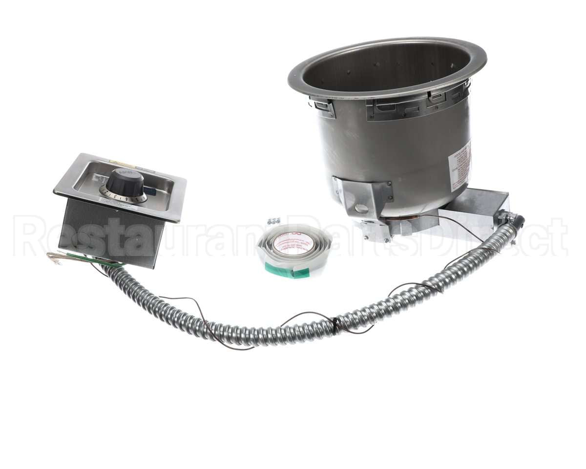 3P-SM507DULS120 Apw Wyott Round Warmer 7Qt T-Stat Contl