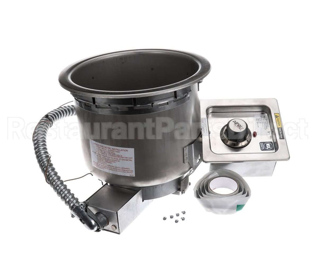 3P-SM507ULS-120 Apw Wyott Round Warmer Top Mount 7 Quart