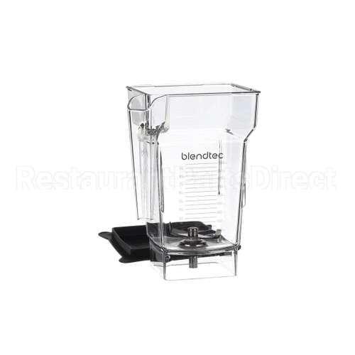 40-609-61 Blendtec 4 Sided Jar W/Soft Blk Lid