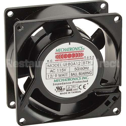 4000210 Compatible Roundup Fan, Axial(3-1/8"Sq, 115V, 9W)