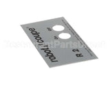 400538 Robot Coupe Front Data Plate