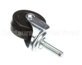 4009 Imperial 2In X 1In Swivel Rubber Caster 3/8In-16X