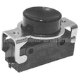 4010106 Compatible Roundup Switch, Mom On/Off Blk Pshbutn